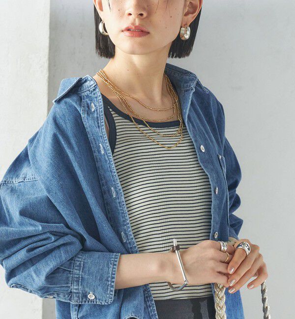 SHIPS for women「【SHIPS別注】〈洗濯機可能〉miller:タンクトップ」|タンクトップ|ホワイト