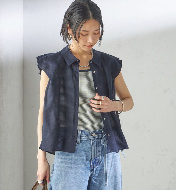 SHIPS for women「【SHIPS別注】〈洗濯機可能〉miller:タンクトップ」|タンクトップ|