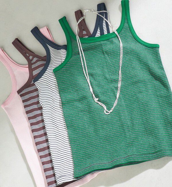 SHIPS for women「【SHIPS別注】〈洗濯機可能〉miller:タンクトップ」|タンクトップ|