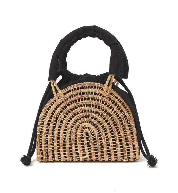 SHIPS any「《一部追加予約》TARANGO: ハーフ ラウンド カゴ バッグ」|かごバッグ|