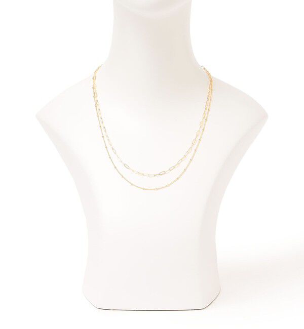 SHIPS for women「レイヤード チェーン ネックレス」|ネックレス|