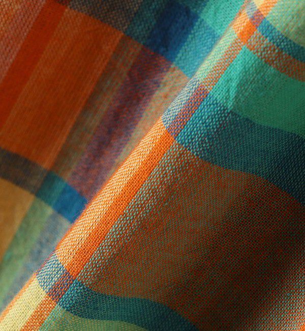 SHIPS any「SHIPS any:〈洗濯機可能〉マドラス チェック テーラード シャツ ジャケット」|テーラードジャケット|