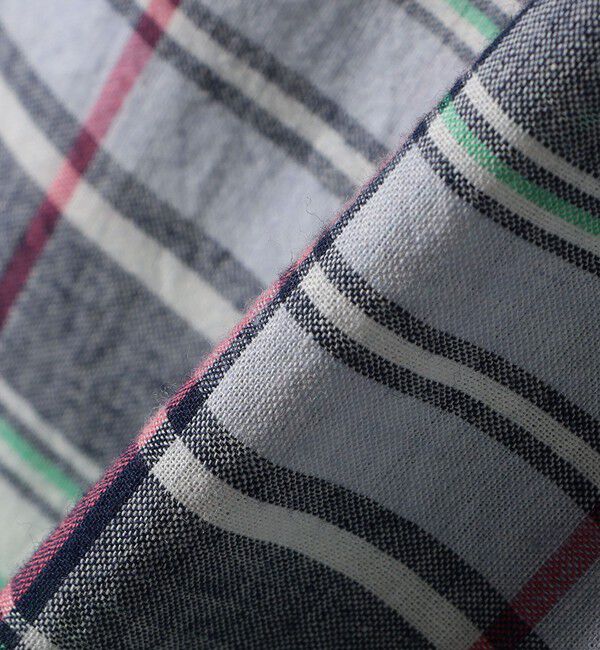 SHIPS any「SHIPS any:〈洗濯機可能〉マドラス チェック テーラード シャツ ジャケット」|テーラードジャケット|