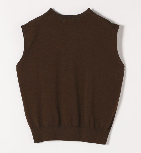 quaranciel「quaranciel:〈接触冷感〉フレンチスリーブ ベーシック シアー ニット プルオーバー」|ニット・セーター|