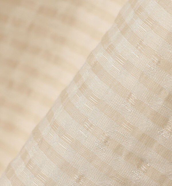 SHIPS any「SHIPS any:〈洗濯機可能〉ミニ チェック レギュラーカラー シアー シャツ◇」|シャツ・ブラウス|