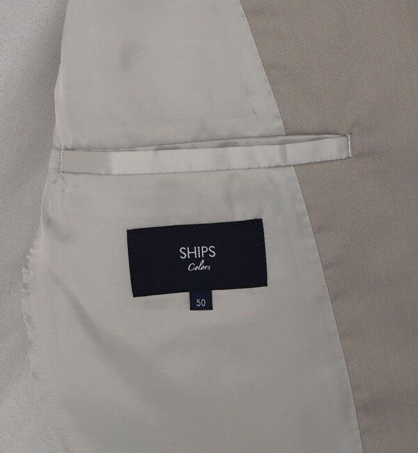 SHIPS Colors 「SHIPS Colors:〈洗濯機可能〉COOL EXPERIENCE(R) ジャケット」|テーラードジャケット|