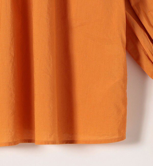 SHIPS any「SHIPS any:〈手洗い可能〉ロープ デザイン ギャザースリーブ フレア ブラウス」|シャツ・ブラウス|