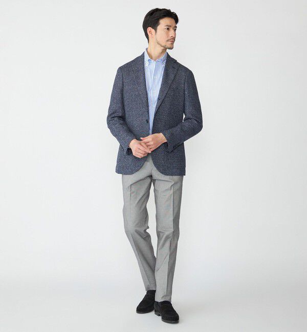 SHIPS「SHIPS: イタリアン ボタンダウン パナマ ロンドンストライプ シャツ」|シャツ・ブラウス|