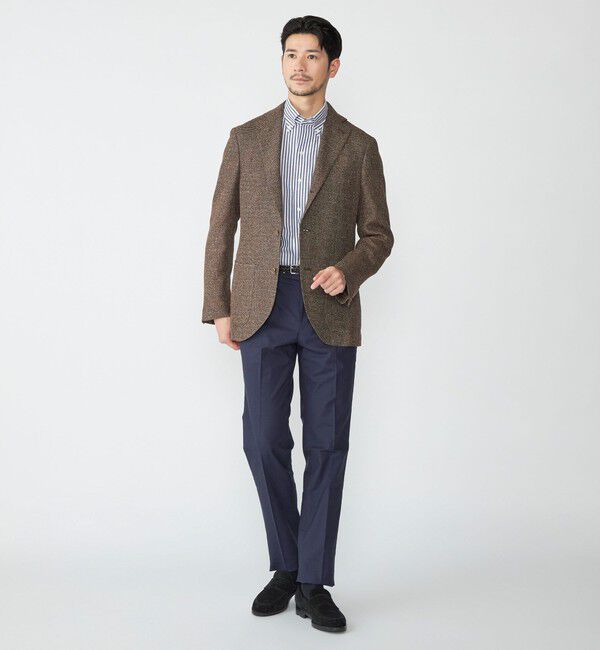 SHIPS「SHIPS: イタリアン ボタンダウン パナマ ロンドンストライプ シャツ」|シャツ・ブラウス|