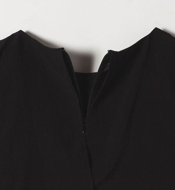 quaranciel「quaranciel:〈洗濯機可能〉ケープデザイン パイピング ワンピース」|ワンピース|