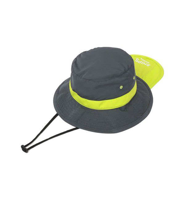 SHIPS Colors 「SHIPS Colors:〈手洗い可能〉サファリ ハット (KIDS)」|ハット|ダークグレー