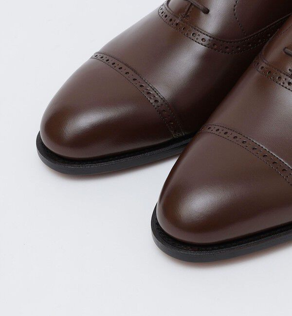 SHIPS「【SHIPS別注】Lo spago: パンチド キャップトゥ シューズ」|ビジネス・ドレスシューズ|