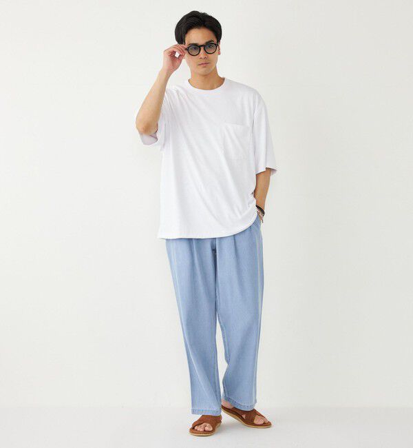 SHIPS Colors 「SHIPS Colors:〈吸水速乾・汗染み防止・UVカット〉クイック ドライ Tシャツ」|Tシャツ・カットソー|