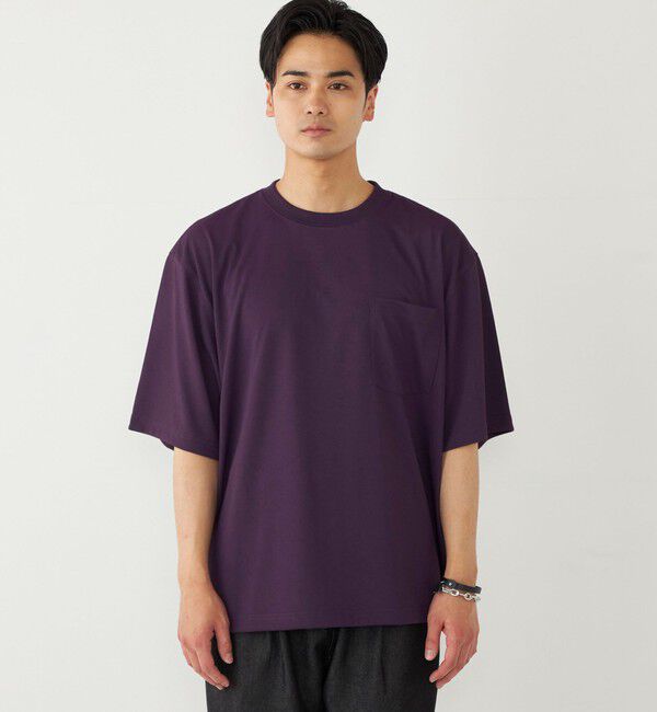 SHIPS Colors 「SHIPS Colors:〈吸水速乾・汗染み防止・UVカット〉クイック ドライ Tシャツ」|Tシャツ・カットソー|