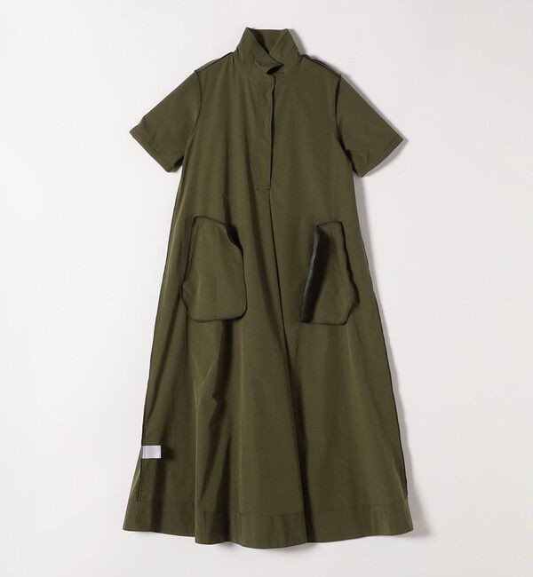 SHIPS any「SHIPS any:〈洗濯機可能〉タイプライター スキッパー フレア シャツ ワンピース」|ワンピース|