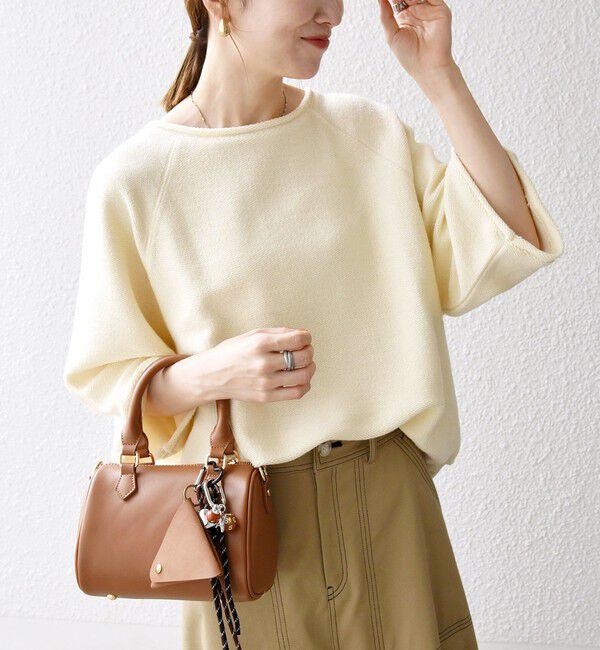 SHIPS any「SHIPS any:〈手洗い可能〉サカリバ ラグランスリーブ プルオーバー」|Tシャツ・カットソー|オフホワイト