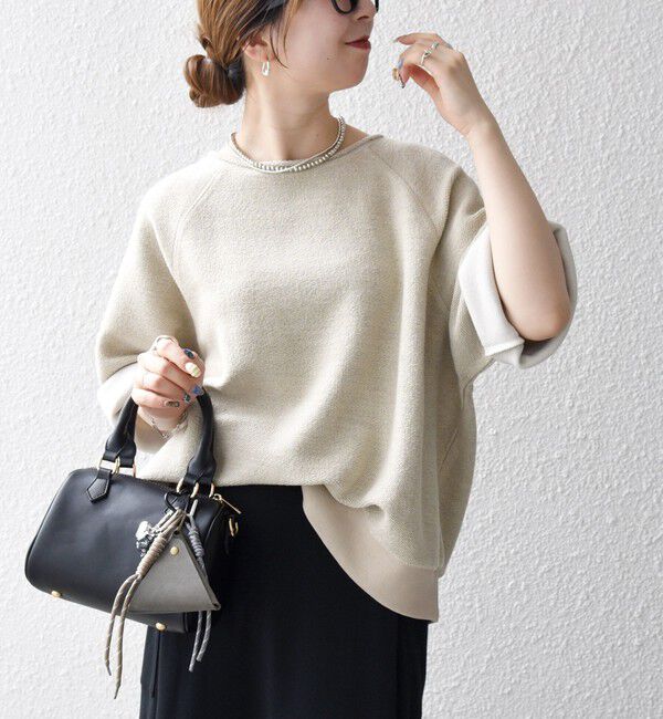 SHIPS any「SHIPS any:〈手洗い可能〉サカリバ ラグランスリーブ プルオーバー」|Tシャツ・カットソー|