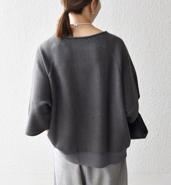 SHIPS any「SHIPS any:〈手洗い可能〉サカリバ ラグランスリーブ プルオーバー」|Tシャツ・カットソー|