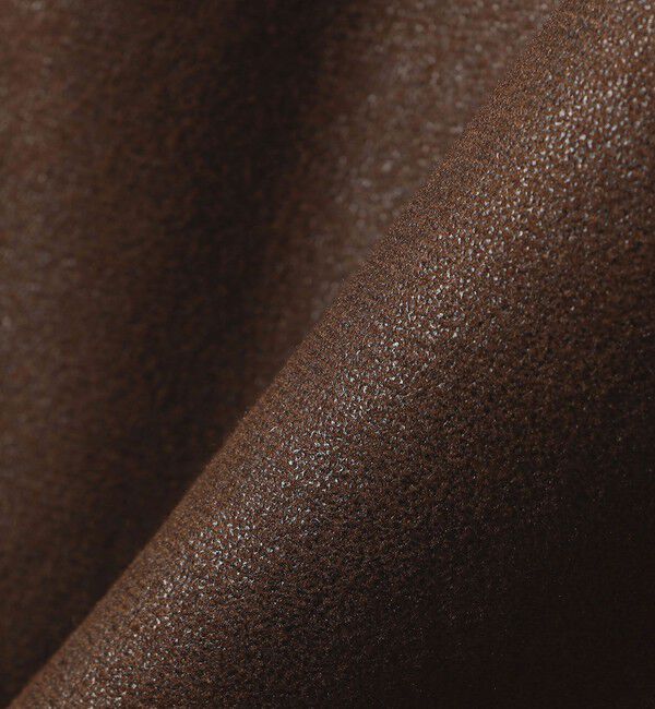 quaranciel「quaranciel: ムートンライク ボア ボンディング ノーカラー スナップ ブルゾン」|その他|