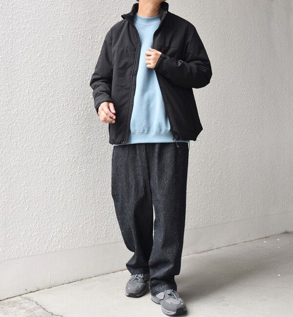 SHIPS any「【WEB限定】SHIPS any:〈撥水/防風/洗濯機可能〉オールウェザー SORONA(R) 中綿 スタンド ブルゾン◇」|ブルゾン・スタジャン|