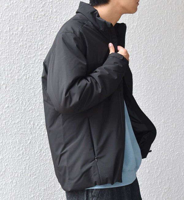 SHIPS any「【WEB限定】SHIPS any:〈撥水/防風/洗濯機可能〉オールウェザー SORONA(R) 中綿 スタンド ブルゾン◇」|ブルゾン・スタジャン|