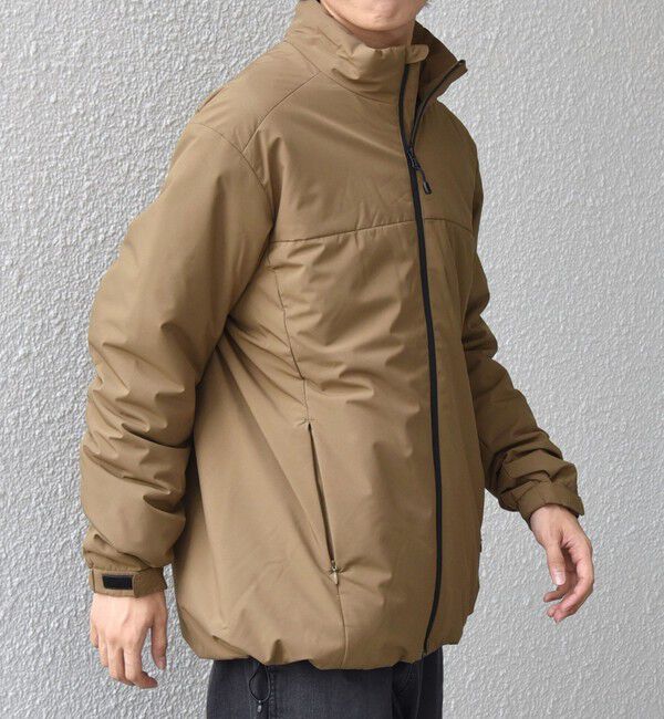 SHIPS any「【WEB限定】SHIPS any:〈撥水/防風/洗濯機可能〉オールウェザー SORONA(R) 中綿 スタンド ブルゾン◇」|ブルゾン・スタジャン|ベージュ