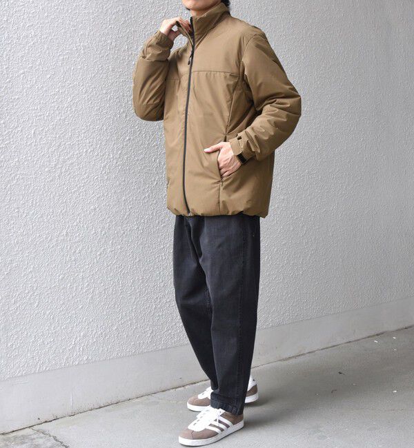 SHIPS any「【WEB限定】SHIPS any:〈撥水/防風/洗濯機可能〉オールウェザー SORONA(R) 中綿 スタンド ブルゾン◇」|ブルゾン・スタジャン|