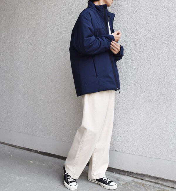 SHIPS any「【WEB限定】SHIPS any:〈撥水/防風/洗濯機可能〉オールウェザー SORONA(R) 中綿 スタンド ブルゾン◇」|ブルゾン・スタジャン|