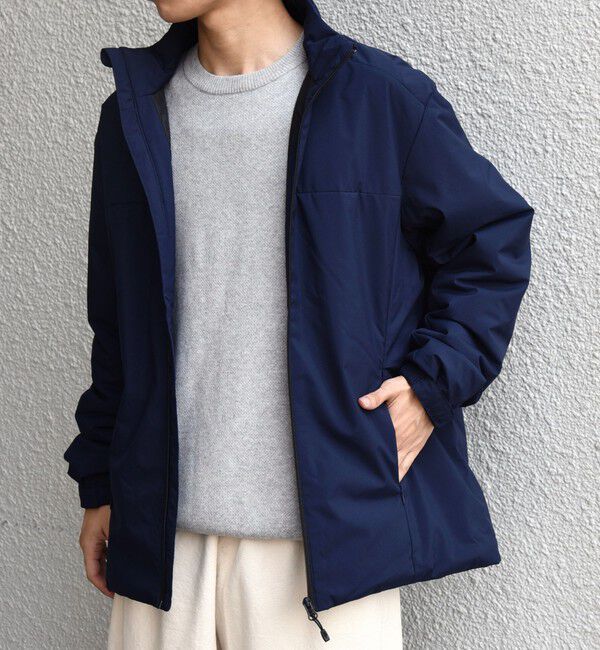 SHIPS any「【WEB限定】SHIPS any:〈撥水/防風/洗濯機可能〉オールウェザー SORONA(R) 中綿 スタンド ブルゾン◇」|ブルゾン・スタジャン|