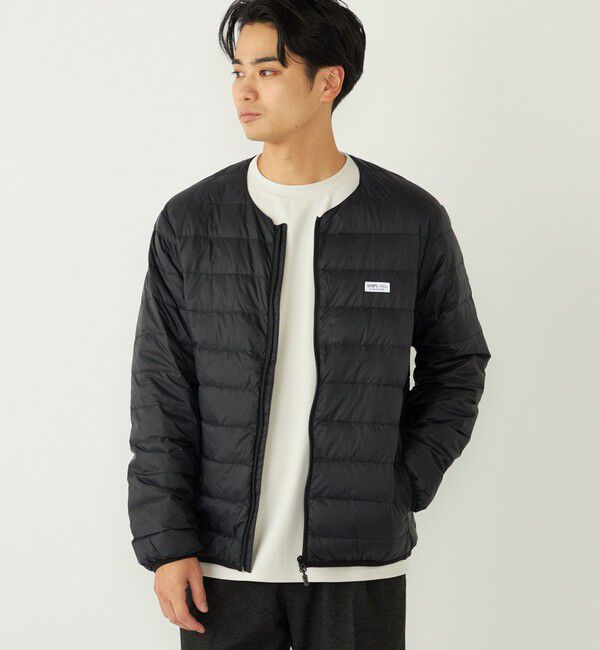 SHIPS Colors 「【SHIPS Colors別注】FIRST DOWN:〈撥水・洗濯機可能〉ライト ダウン ブルゾン◇」|ダウン|ブラック