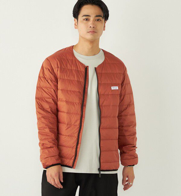 SHIPS Colors 「【SHIPS Colors別注】FIRST DOWN:〈撥水・洗濯機可能〉ライト ダウン ブルゾン◇」|ダウン|オレンジ