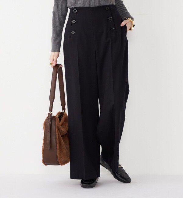 SHIPS Colors 「SHIPS Colors:〈洗濯機可能〉起毛TR マリン パンツ 3」|その他|