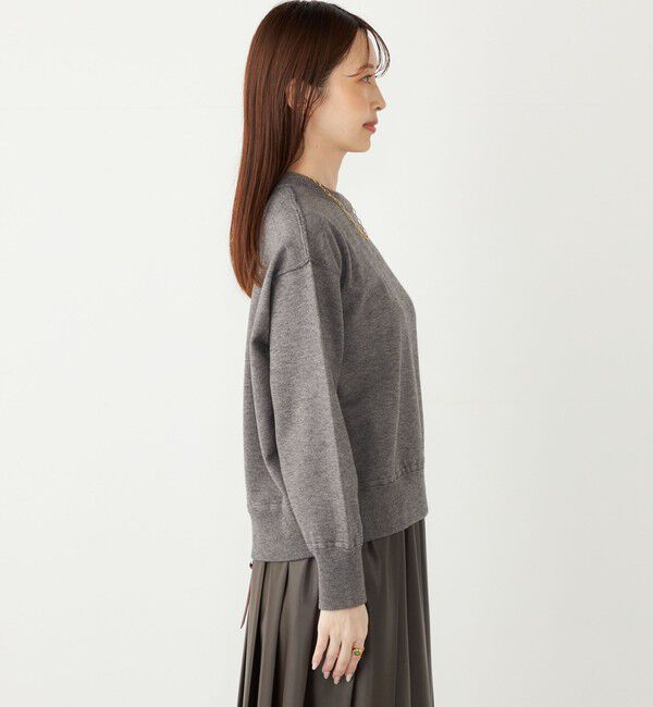 SHIPS Colors 「SHIPS Colors:〈手洗い可能〉スウェットライク バックジップ ニット◇」|ニット・セーター|