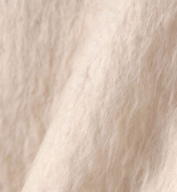 SHIPS for women「【WEB限定】〈手洗い可能〉バルフィー ロング シャギー ボトルネック プルオーバー」|ニット・セーター|