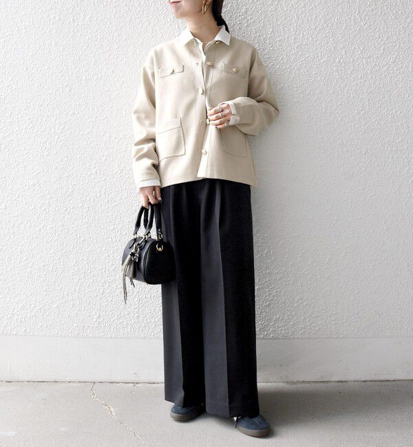 SHIPS any「SHIPS any:〈手洗い可能〉クルーネック ニット ジャケット カーディガン」|カーディガン|