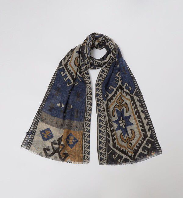 SHIPS「SHIPS: イタリア製 ライト ウェイト トライバル ストール」|ストール|