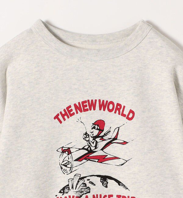 SHIPS any「【SHIPS any別注】THE KNiTS:〈洗濯機可能〉ロゴ プリント スウェット 26SS」|スウェット・ジャージ|