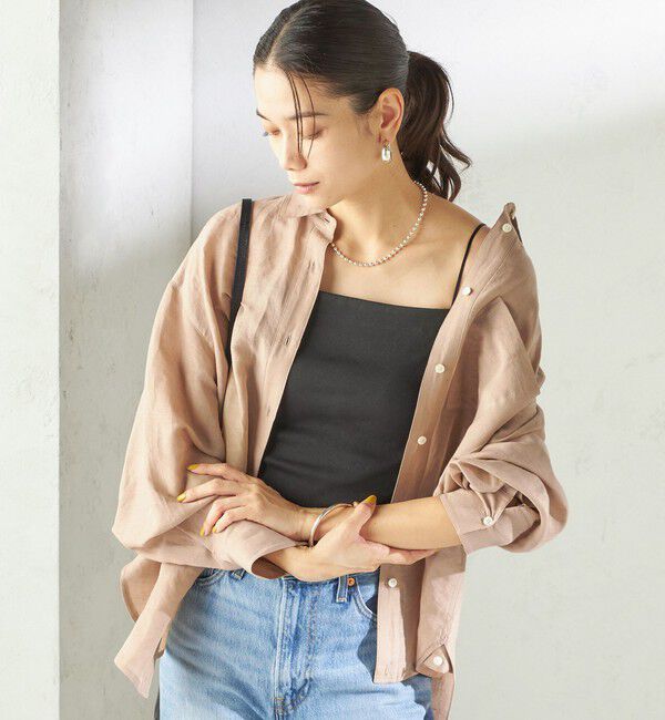 SHIPS for women「カップ付き フィット キャミソール」|キャミソール|