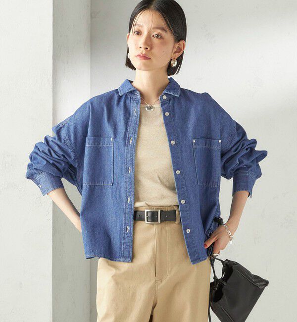 SHIPS for women「《予約》【SHIPS別注】GGG:〈手洗い可能〉スクエアネック リブ タンクトップ」|キャミソール|