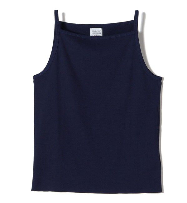 SHIPS for women「《予約》【SHIPS別注】GGG:〈手洗い可能〉スクエアネック リブ タンクトップ」|キャミソール|