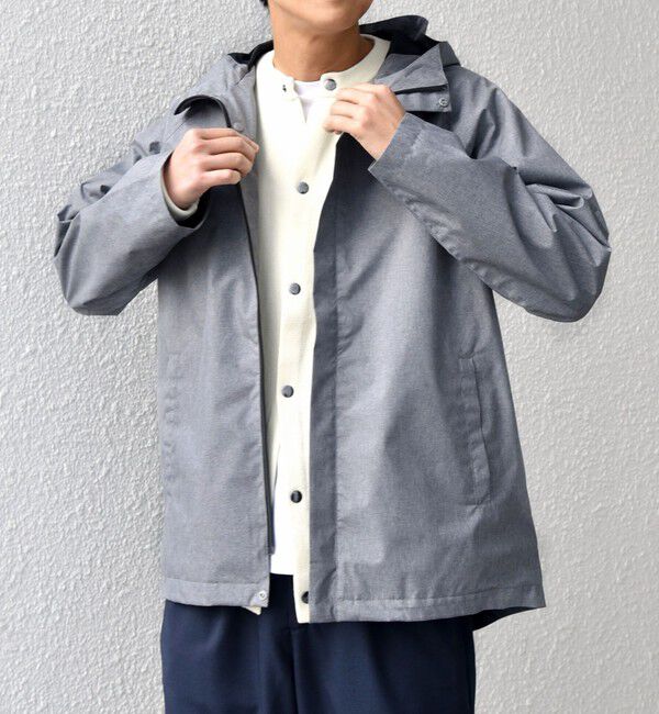 SHIPS any「【WEB限定】SHIPS any:〈撥水/防風/洗濯機可能〉オールウェザー ミドル フード コート◇」|その他|