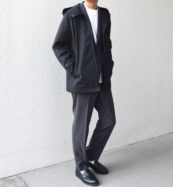 SHIPS any「【WEB限定】SHIPS any:〈撥水/防風/洗濯機可能〉オールウェザー ミドル フード コート◇」|その他|