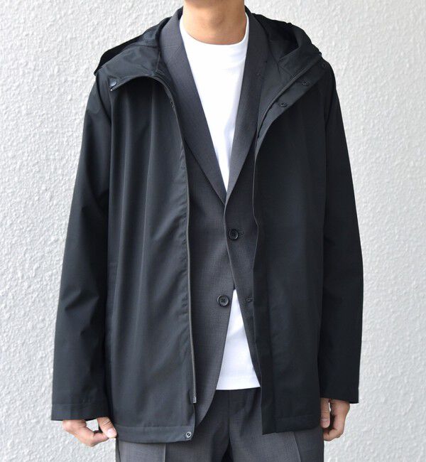 SHIPS any「【WEB限定】SHIPS any:〈撥水/防風/洗濯機可能〉オールウェザー ミドル フード コート◇」|その他|