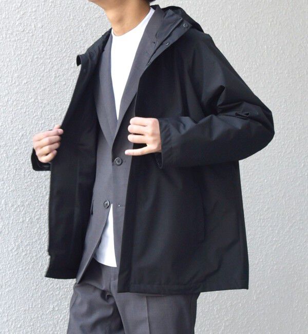SHIPS any「【WEB限定】SHIPS any:〈撥水/防風/洗濯機可能〉オールウェザー ミドル フード コート◇」|その他|