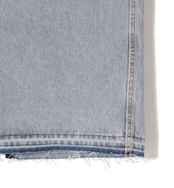 SHIPS for women「SHIPS Primary Navy Label:ブリーチ 5ポケット デニム スカート」|スカート|