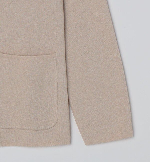 SHIPS「【SHIPS別注】FLY3: コットン ニット ジャケット」|テーラードジャケット|