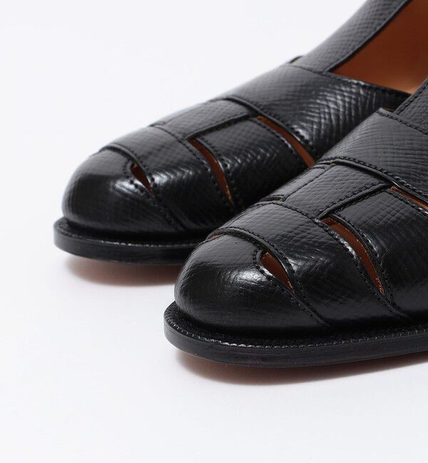 SHIPS「【SHIPS別注】CROCKETT&JONES: CORDOVAN RUSSIA/HATCH グルカサンダル」|サンダル|