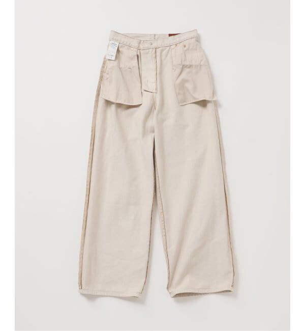 OUTDOOR PRODUCTS Usual Things「ULTフェードデニムハイライズルーズ5PKT」|デニム|