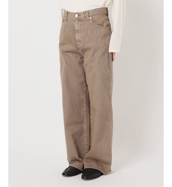 OUTDOOR PRODUCTS Usual Things「ULTフェードデニムハイライズルーズ5PKT」|デニム|