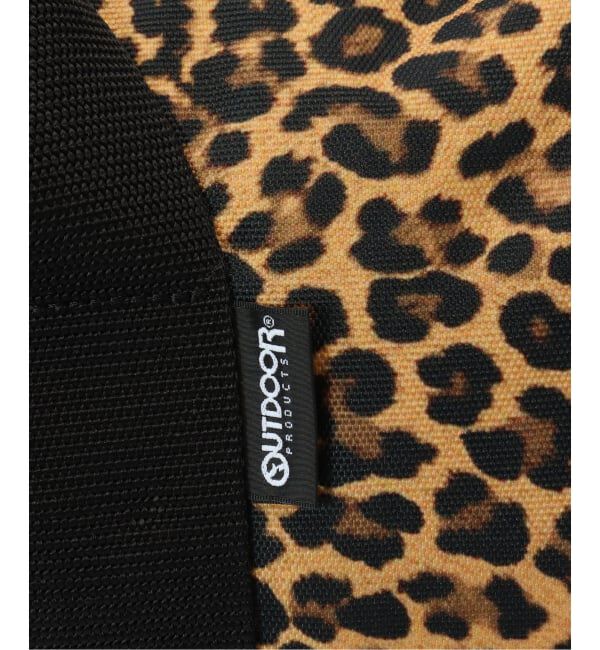 OUTDOOR PRODUCTS Usual Things「232 ROLL BOSTON X-LARGE ex LEOPARD」|ボストンバッグ|